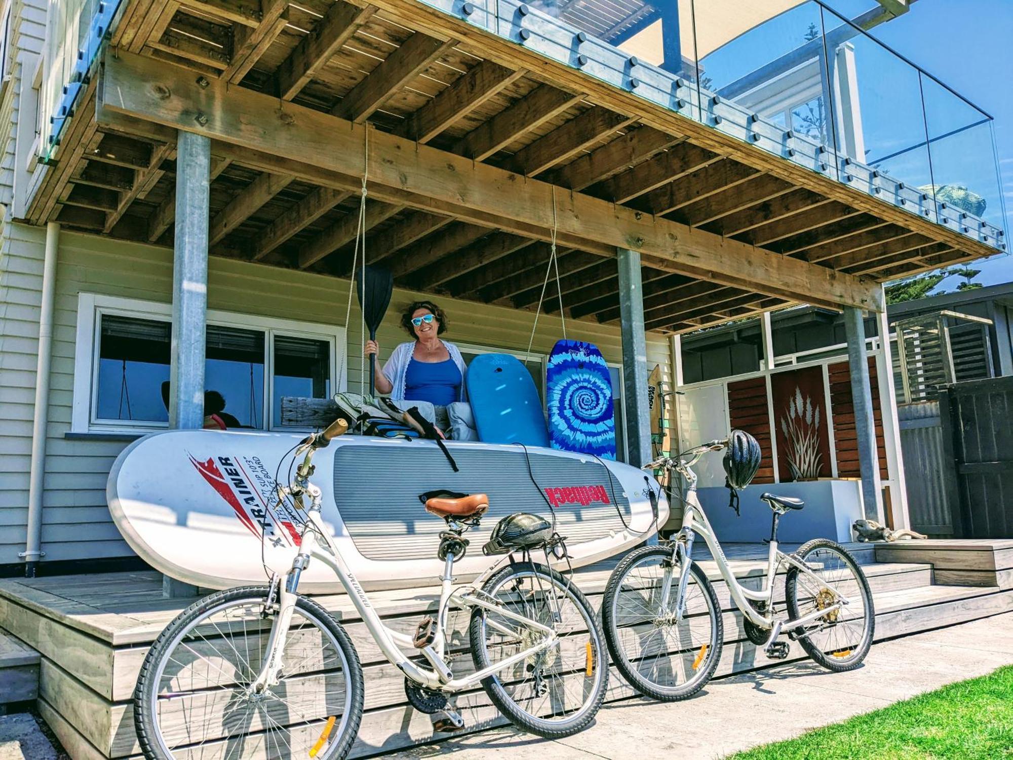 Waitara Taranaki Beach House - Great Sea Viewsヴィラ エクステリア 写真